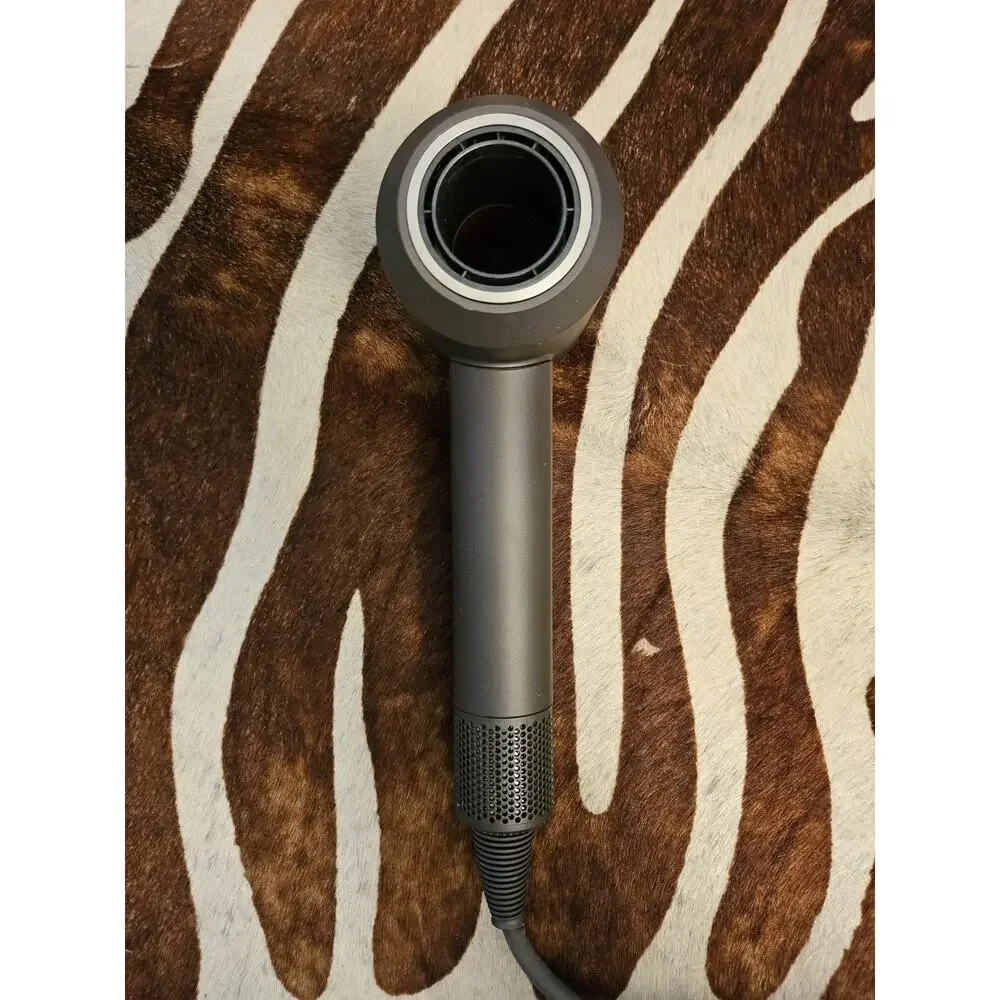 Dyson Supersonic Hair Dryer - Fuchsia/Grey & New Dyson Nickel Display Stand